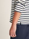 New Harbour Striped Boat Neck Breton Top