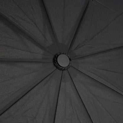 Waterloo Black Recycled Nylon Umbrella