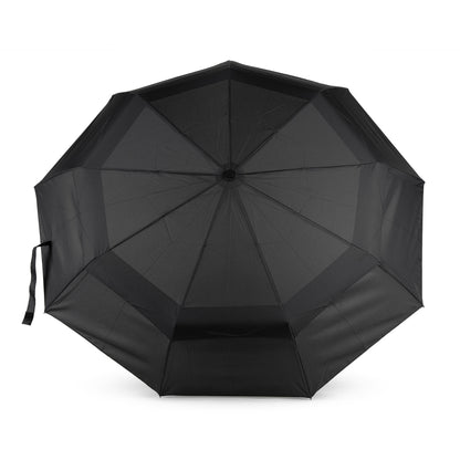 Waterloo Black Recycled Nylon Umbrella