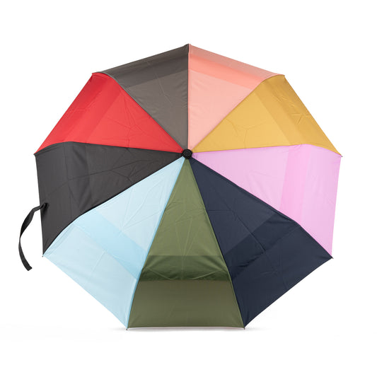 Waterloo Bright Rainbow Recycled Nylon Umbrella