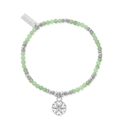 Flower Mandala Aventurine Bracelet