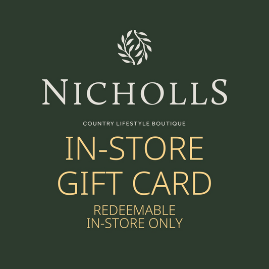 Nicholls Store Gift Card (for in-store use only)