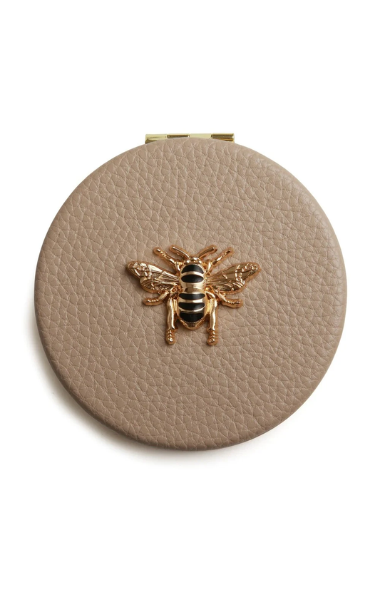 Bronze - Round Compact Mirror