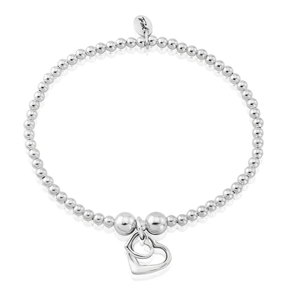 Two Hearts Bracelet