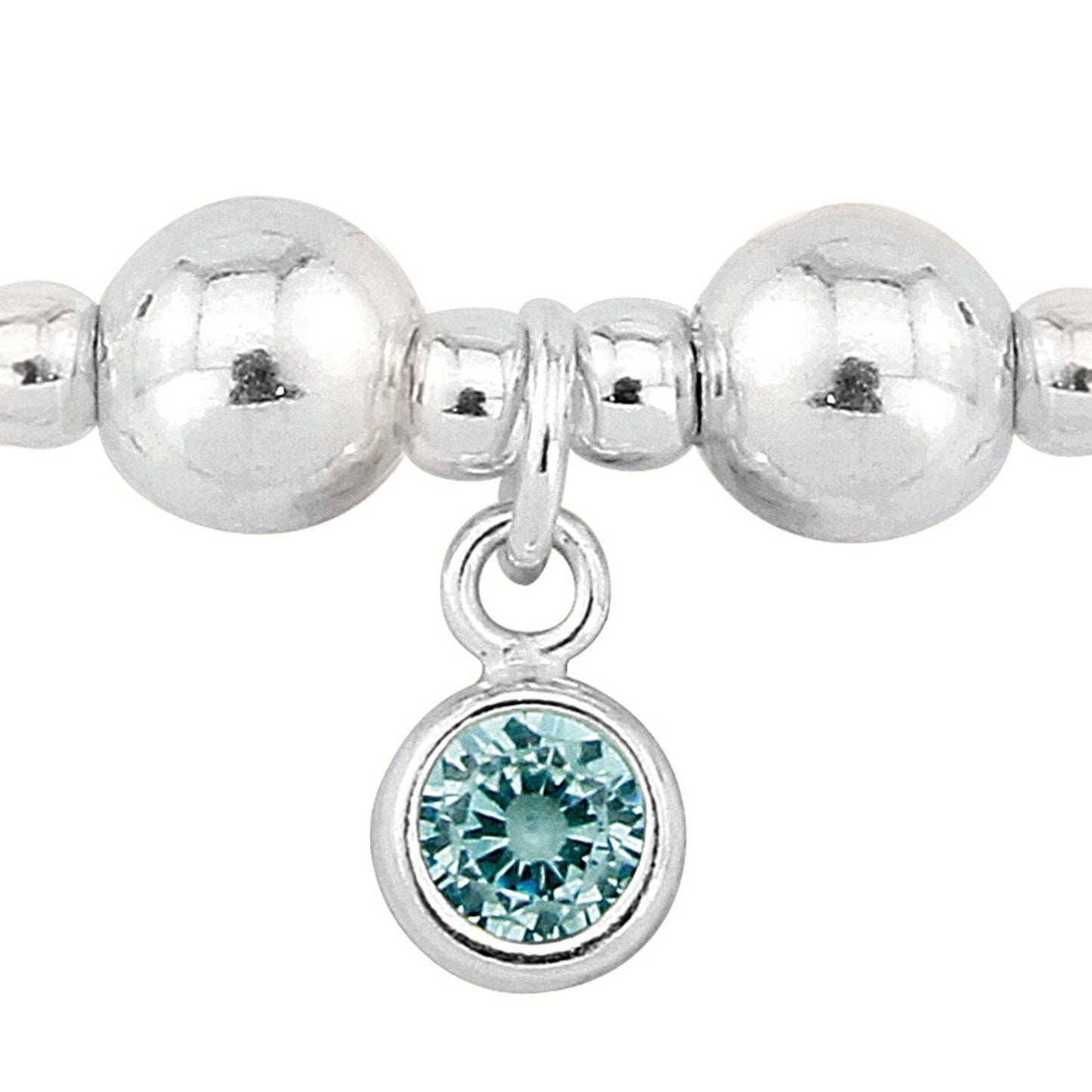 Birthstone Bracelet (March/Aqua-Marine)