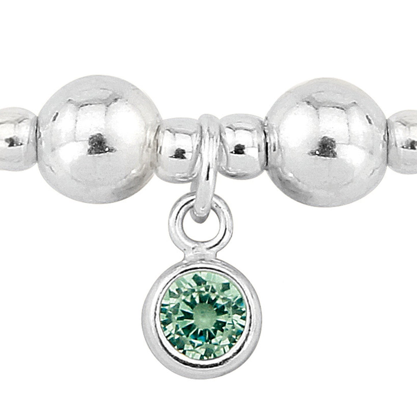 Birthstone Bracelet (May/Emerald CZ)