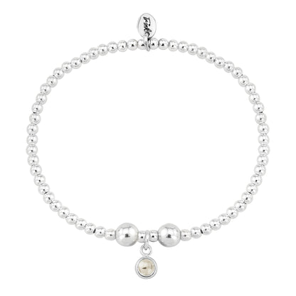 Birthstone Bracelet (June/Pearl)