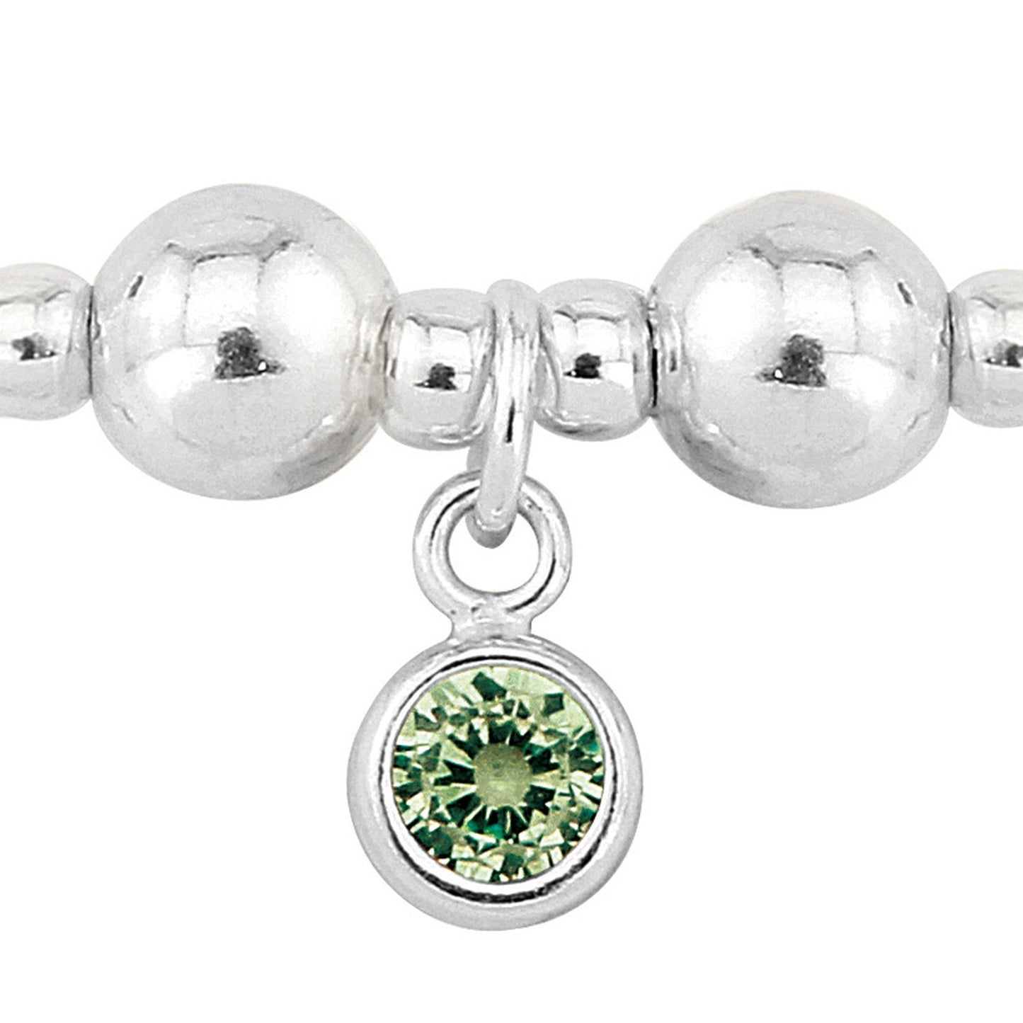 Birthstone Bracelet (August/Peridot CZ)