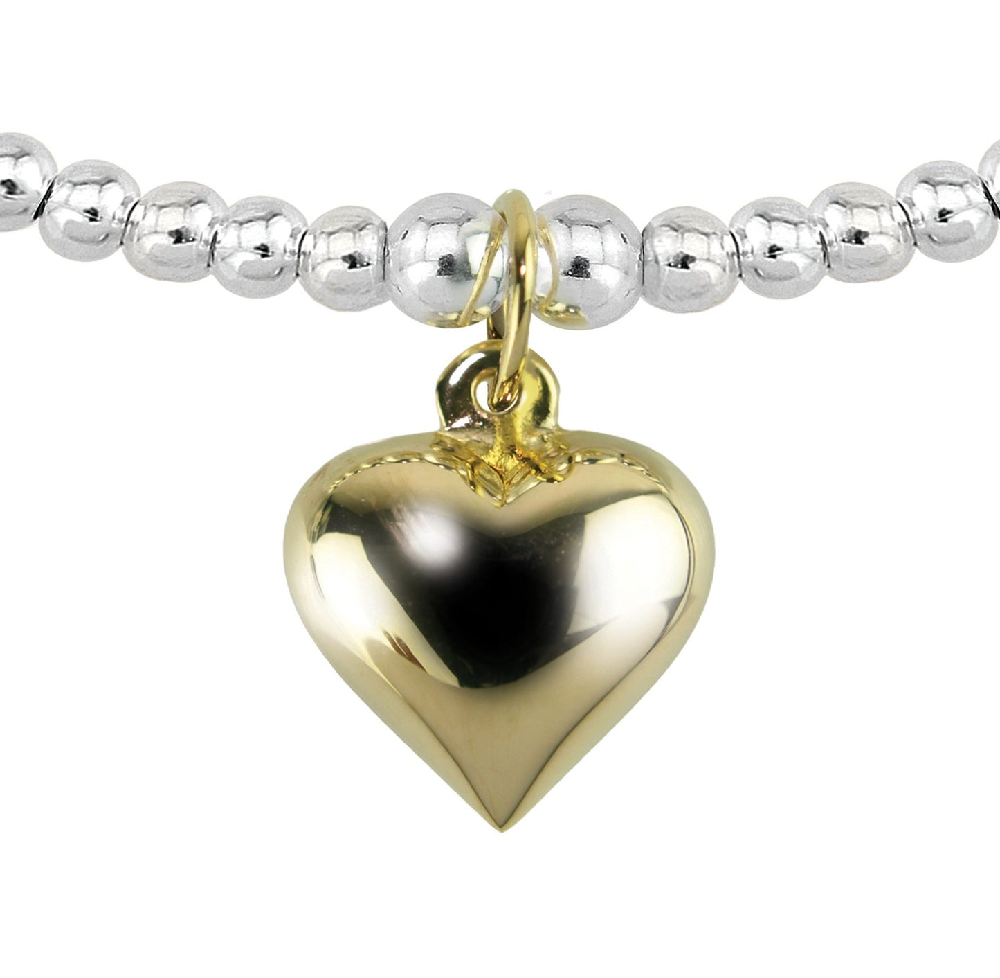 Gold Plated Heart Bracelet