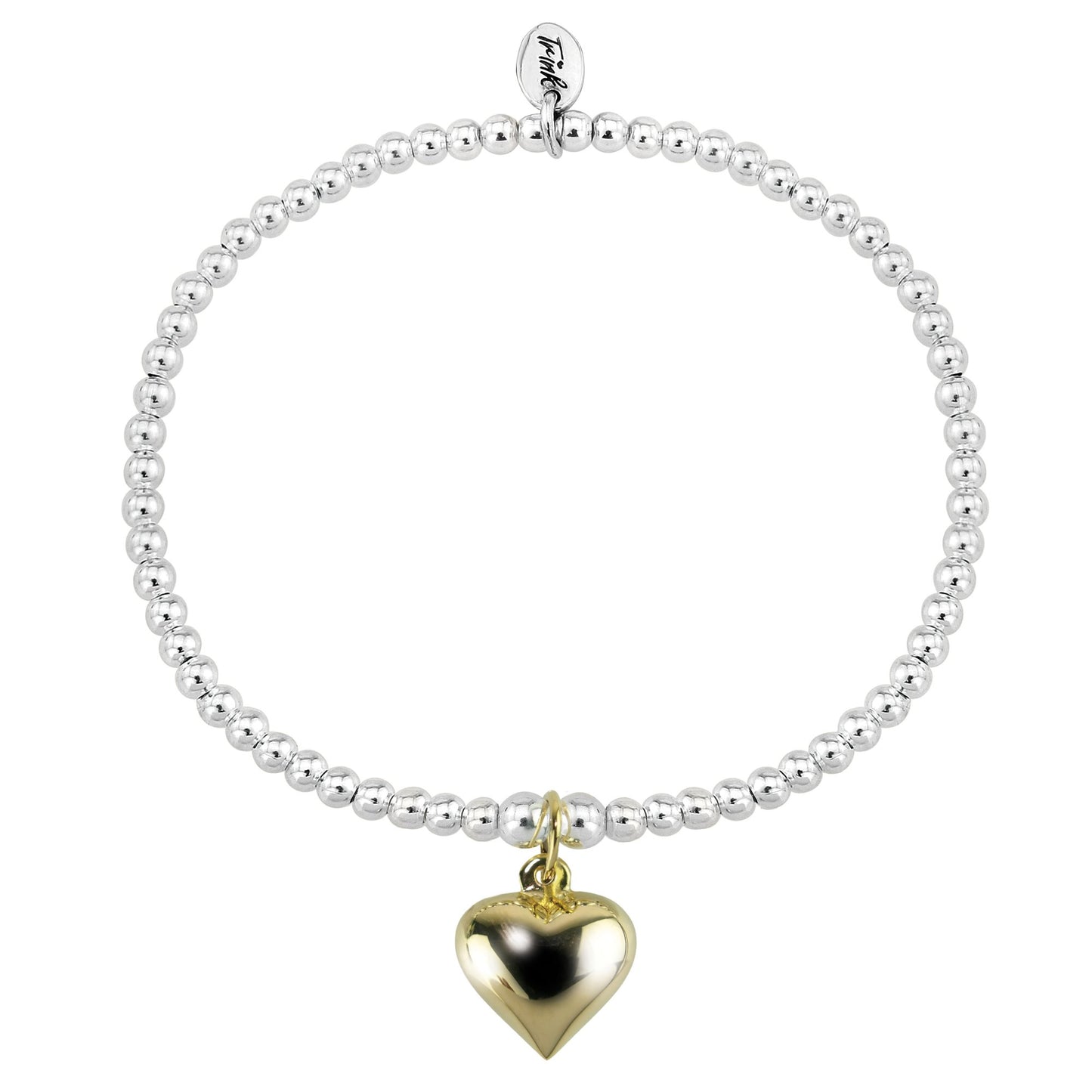 Gold Plated Heart Bracelet