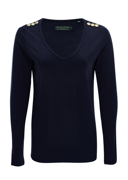 Long Sleeve V-Neck Tee