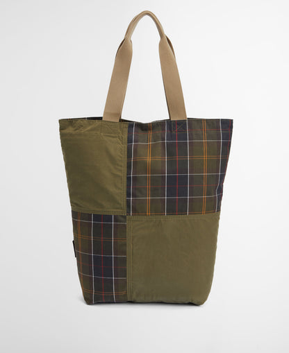 Transport Patchwork Tote Bag