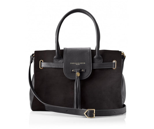 Windsor Leather and Suede Handbag