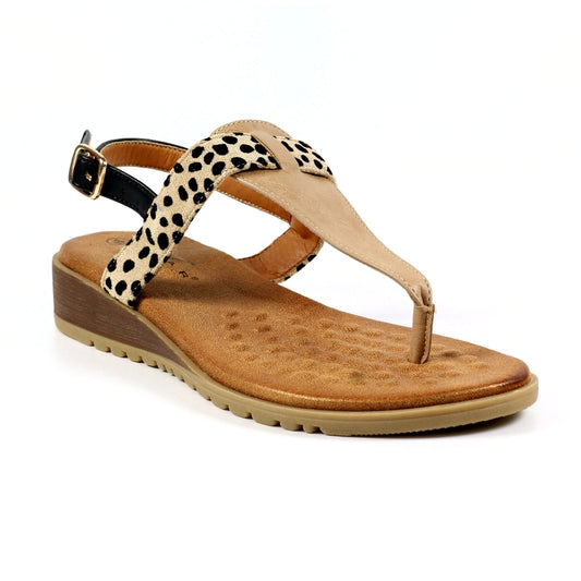 Lunar Gina Beige Sandal