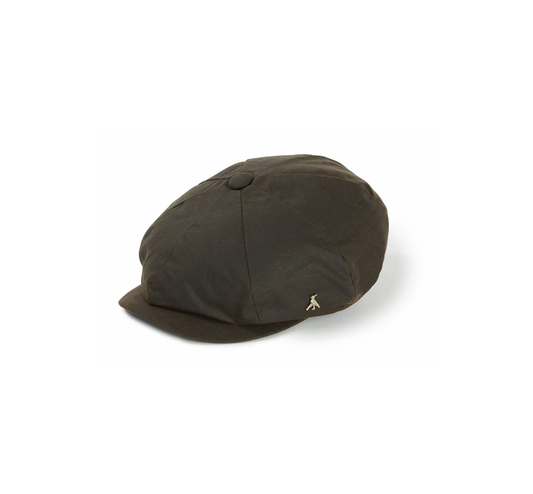 Hengrave Wax Baker Boy Cap