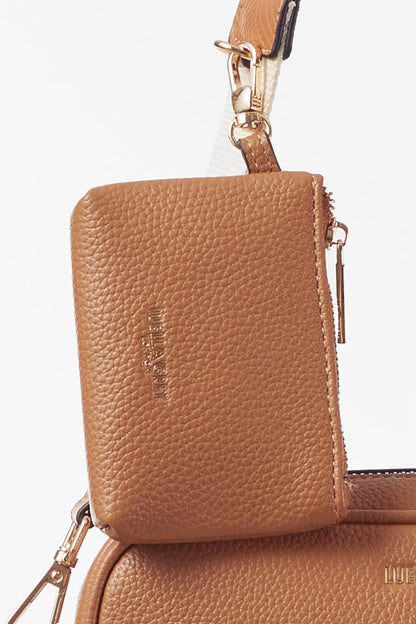 Betty Camel Camera Crossbody