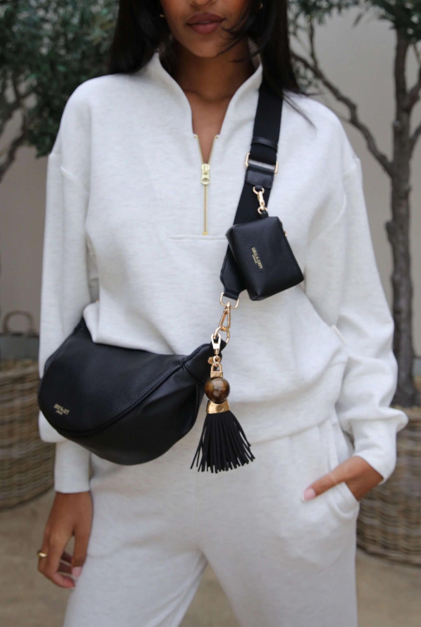 Lauren Black Sling Bag