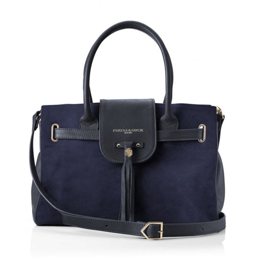 Windsor Leather and Suede Handbag