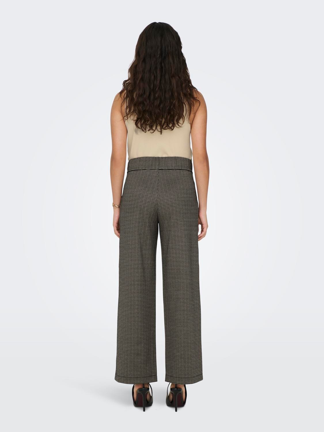 JDYGEGGO Mid waist Wide Leg Fit Trousers