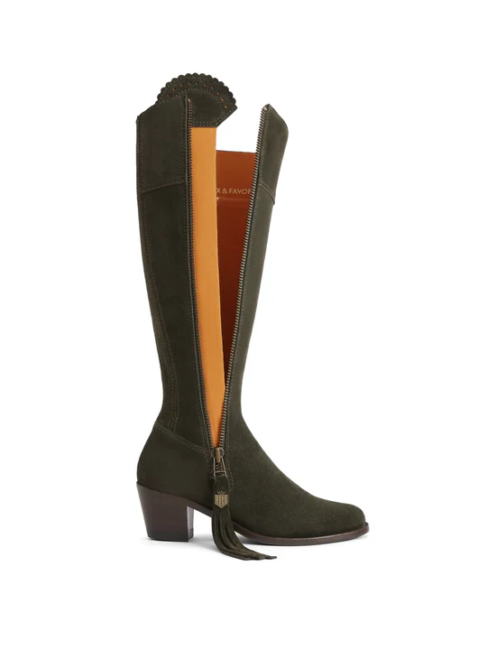 Regina Heeled Knee-high Boots Regular Fit