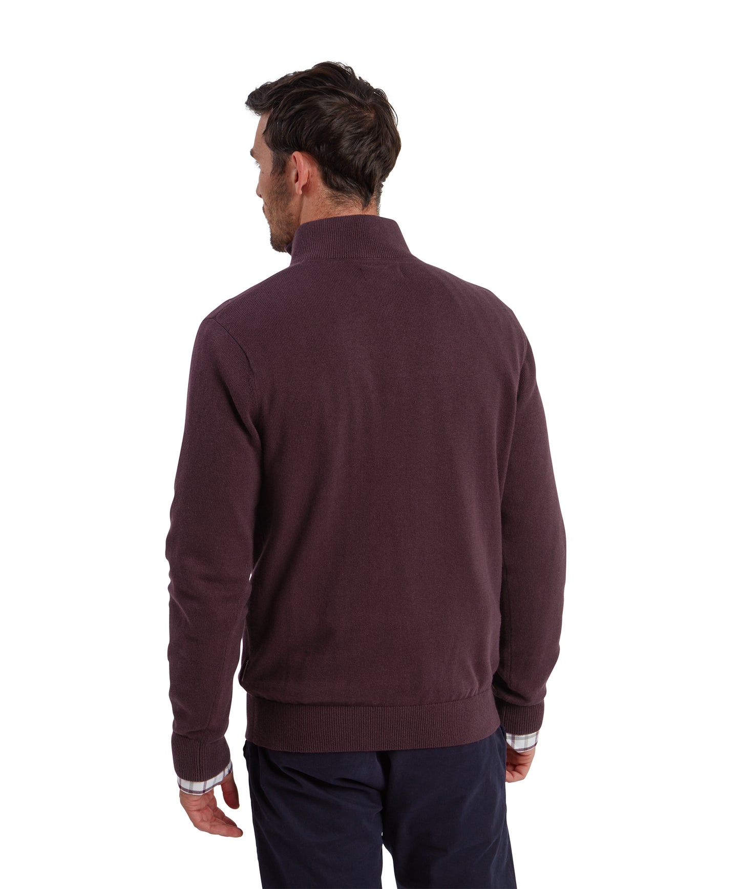 Calton Cotton Cashmere 1/4 Zip Jumper