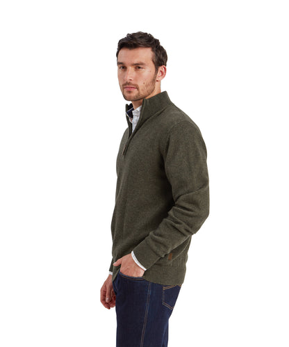 Calton Cotton Cashmere 1/4 Zip Jumper