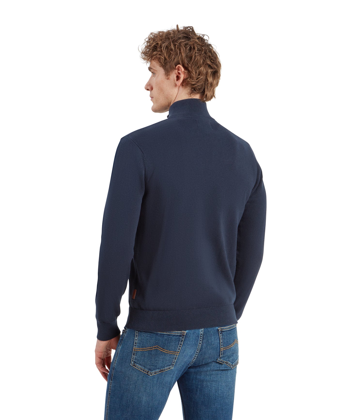 Calton Cotton Cashmere 1/4 Zip Jumper