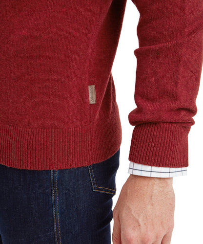 Lewis Lambswool 1/4 Zip Jumper