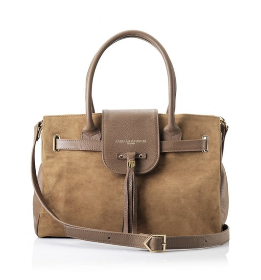 Windsor Leather and Suede Handbag