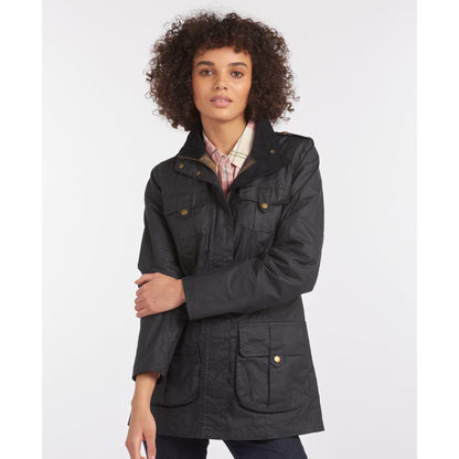 Ladies Defence Lightweight Wax Jacket