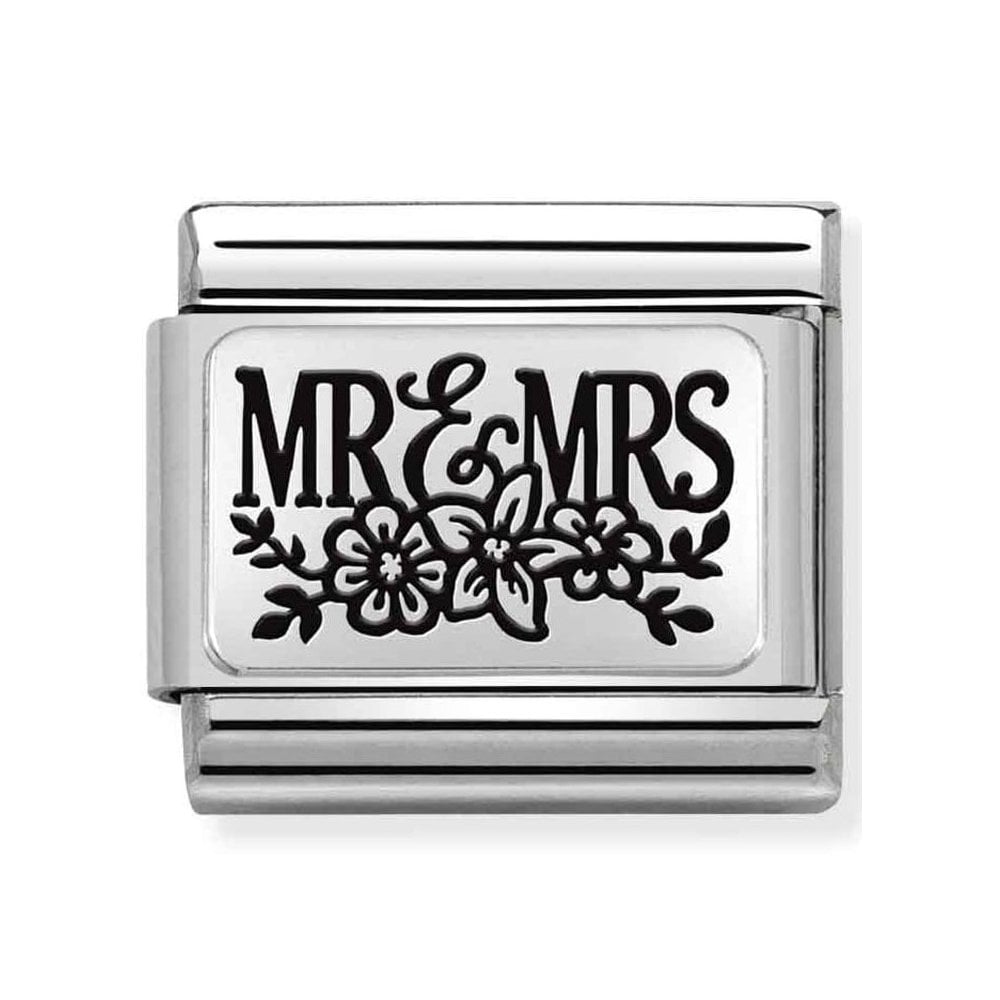 CLASSIC Composable Plates Floral Mr & Mrs Charm