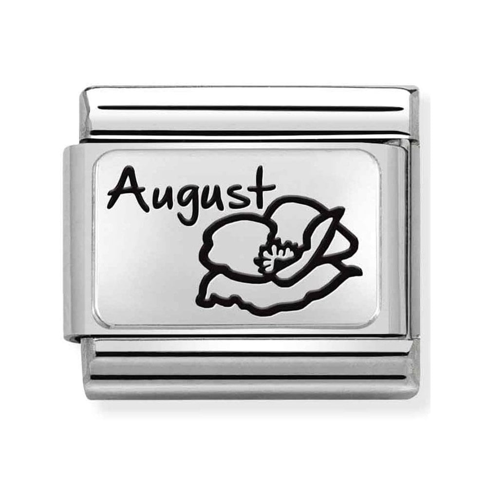 CLASSIC Composable Plates August Flower Charm