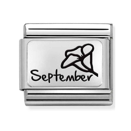 CLASSIC Composable Plates September Flower Charm