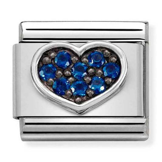 CLASSIC Composable Symbols Blue Heart Charm