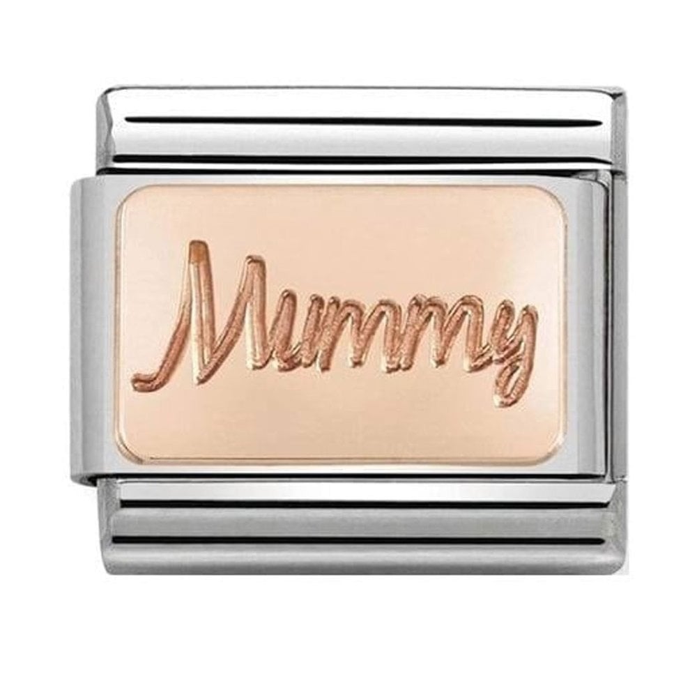 CLASSIC Rose Gold Plates Mummy Charm