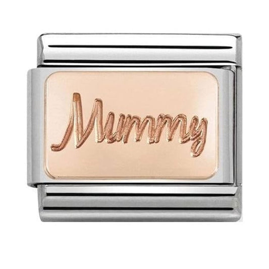 CLASSIC Rose Gold Plates Mummy Charm