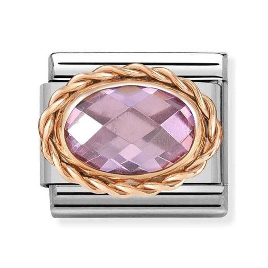 CLASSIC Composable Pale Pink Cubic Zirconia Charm