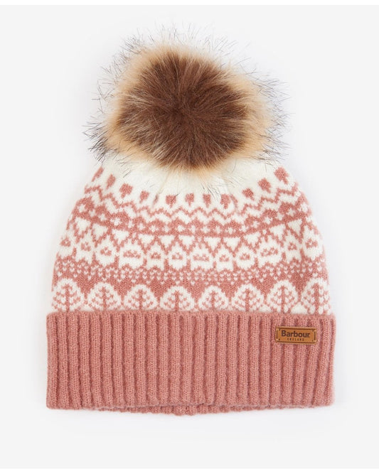 Alpine Fair Isle Pom Beanie