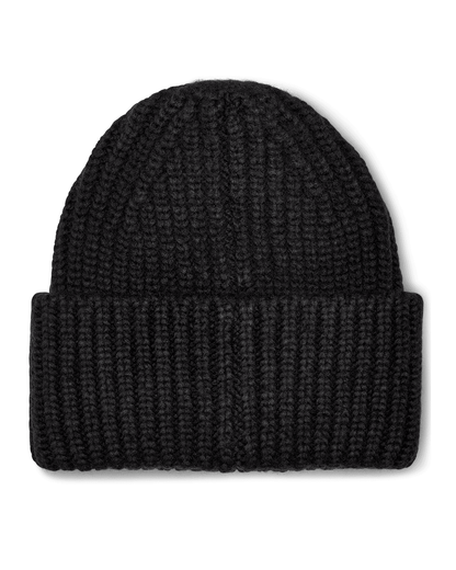 Chunky Rib-Knit Beanie Hat