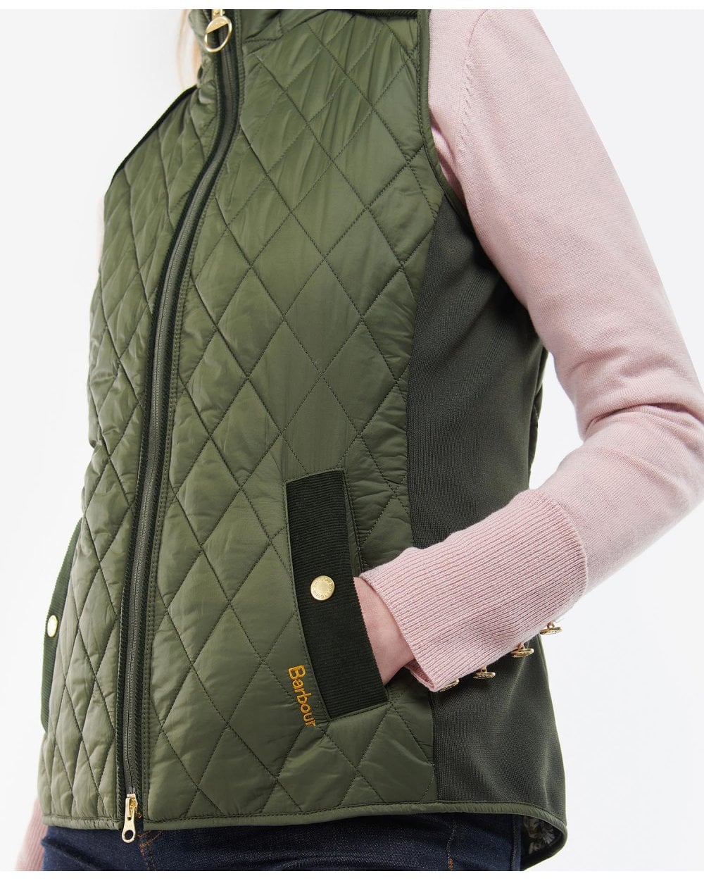 Poppy Quilted Gilet