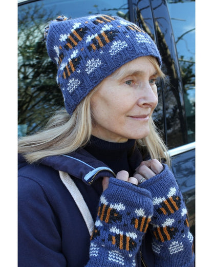 Beehive Bobble Beanie Denim