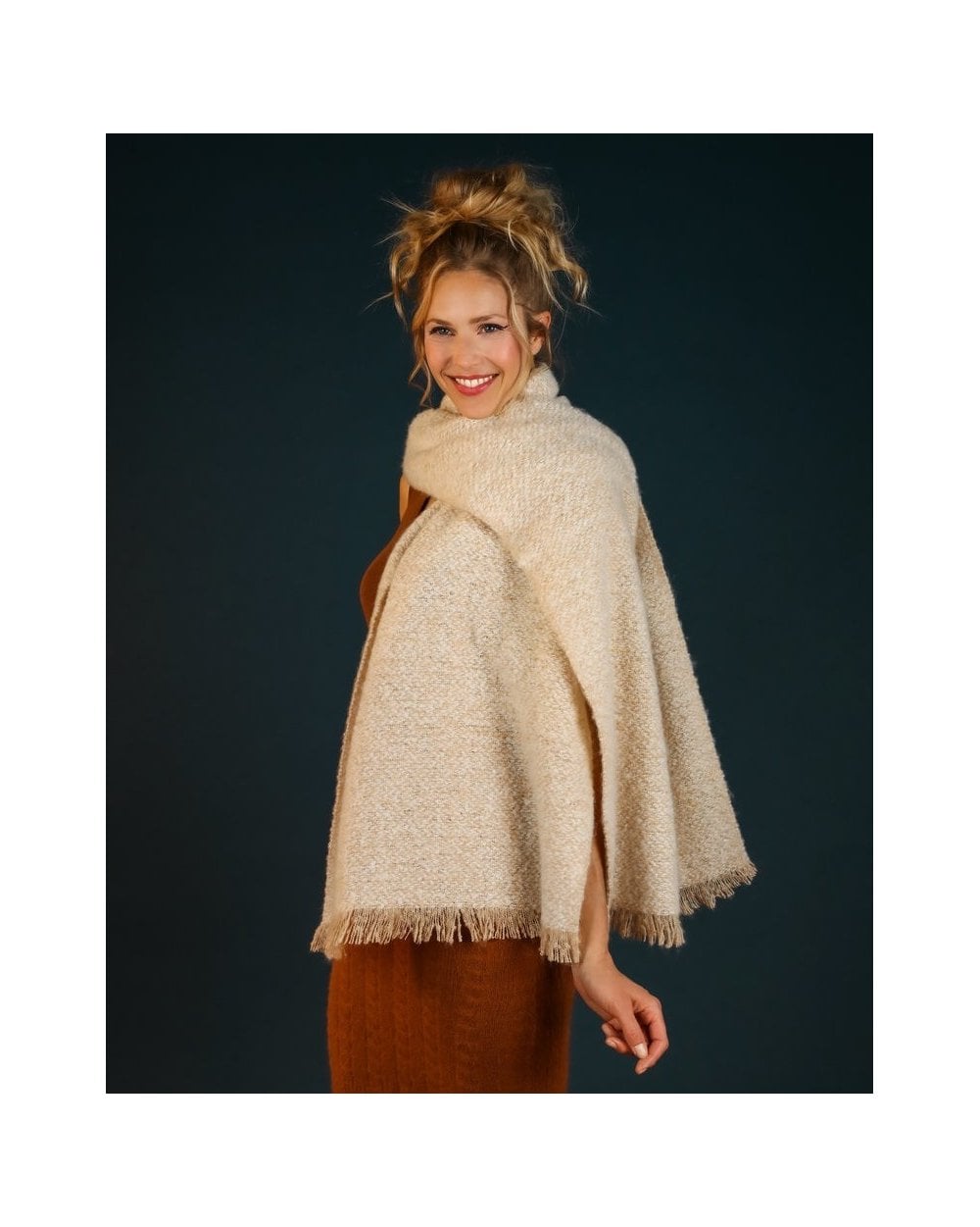 Orla Cosy Scarf - Oatmeal