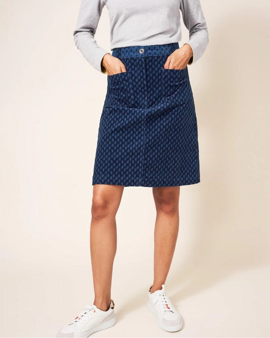 Melody Organic Cord Skirt