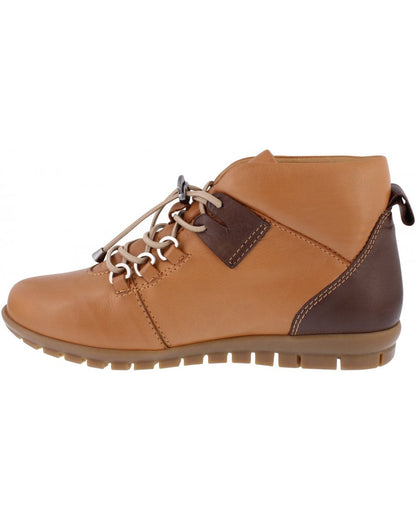 Bridget Ankle Boot - Tan/Chocolate