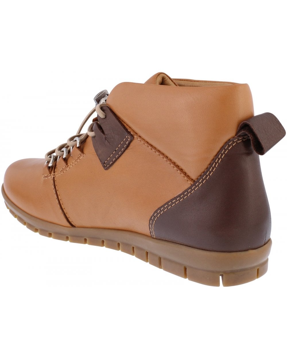 Bridget Ankle Boot - Tan/Chocolate