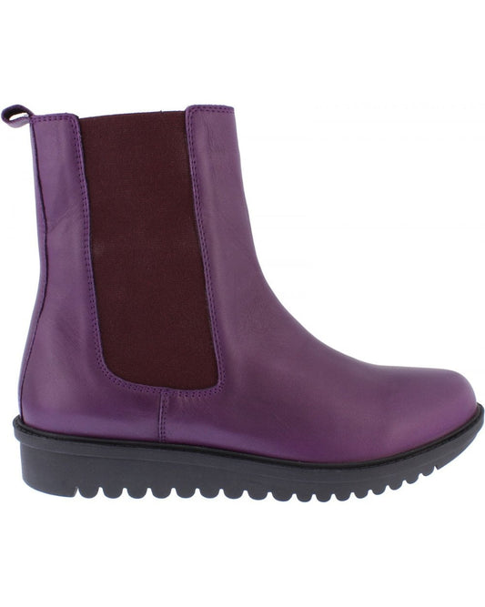 Trudy Ankle Boot - Plum