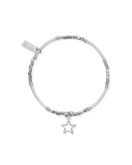 Mini Noodle Cube Small Open Star Charm