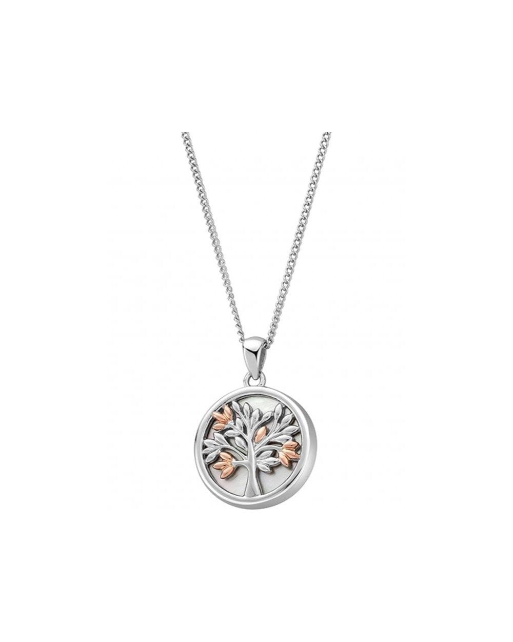 Tree of Life White Mother of Pearl Pendant