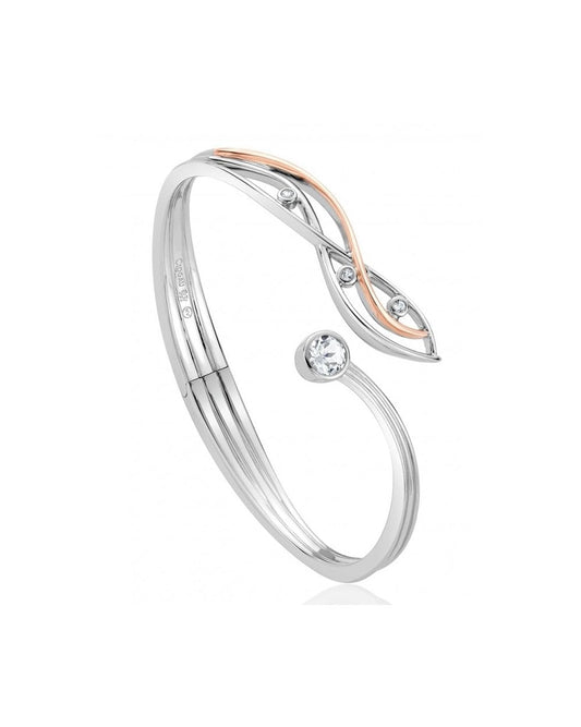 Swallow Falls White Topaz Bangle