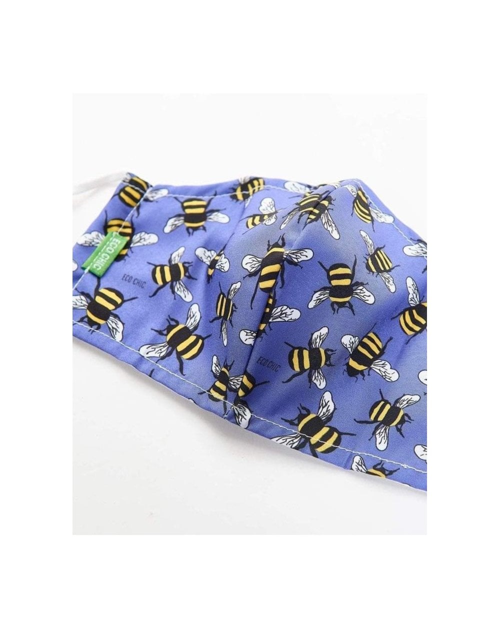 Blue Bee Face Cover Mini